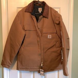 Carhartt C003-BRN LOOSE FIT FIRM DUCK INSULATED TRADITIONAL MENS COAT